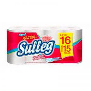 Papel H Folha Dupla Sulleg- 16 Rolos De 30M