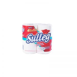 Papel H Folha Dupla Sulleg - 4 Rolos De 30M