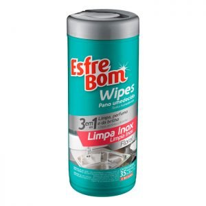 Esfrebom Wipes Inox Tubo