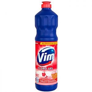 Cloro Gel Vim 700ml Desin. Floral