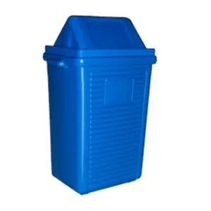 Lixeira Basculante 120 Litros - Azul