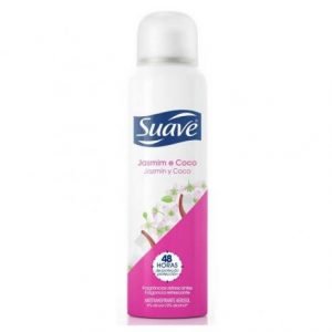 Desodorante Aerosol Suave Jasmim E Coco Feminino 88G