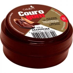Cera Pasta Couro Bom 36G - Marrom